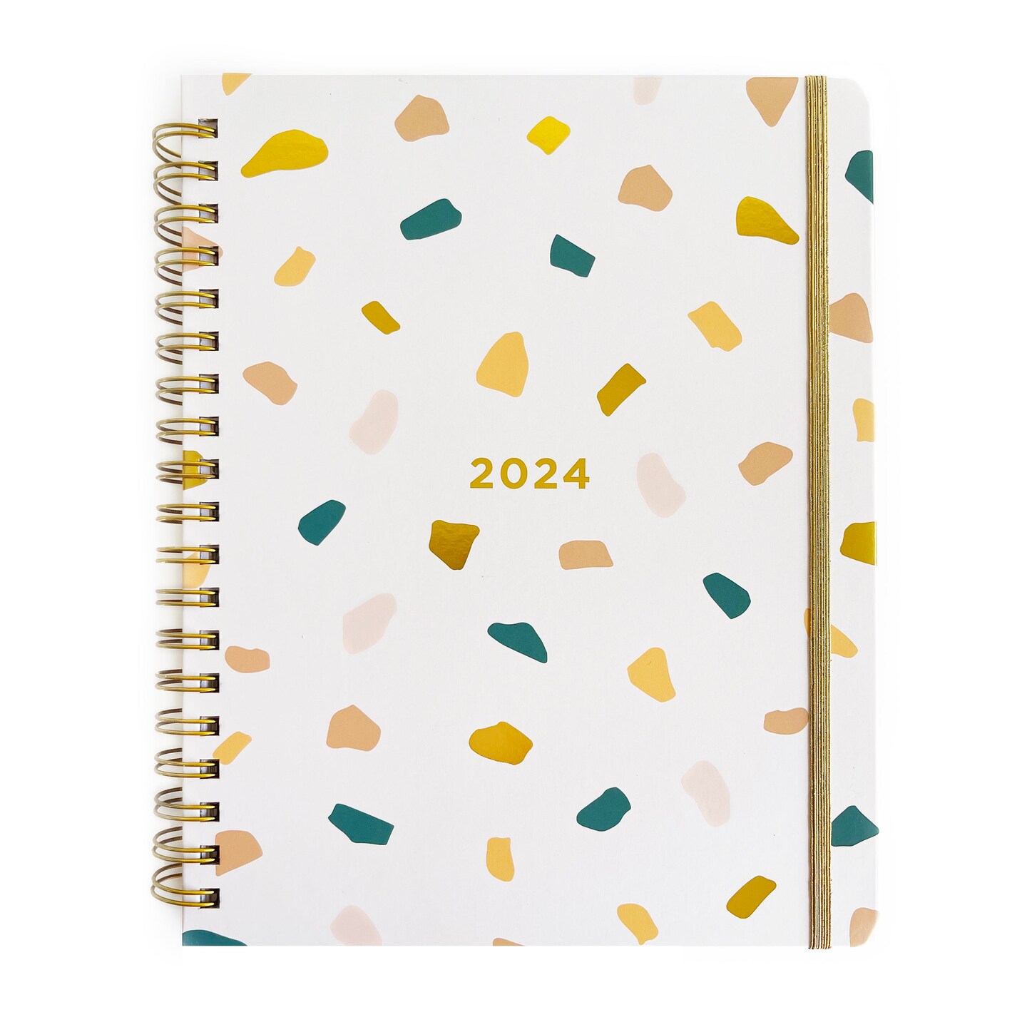 2024 reverie planner terrazzo 12 month weekly planner by lake