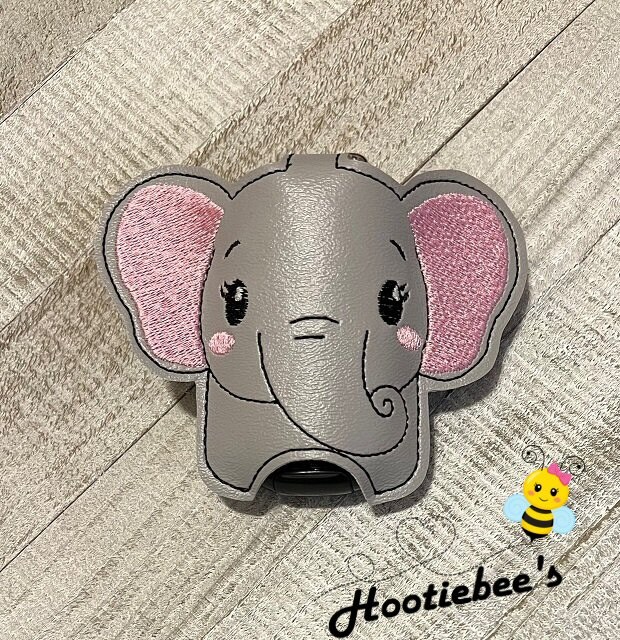 Elephant Hand Sanitizer Holder and or Lip Balm Holder | MakerPlace