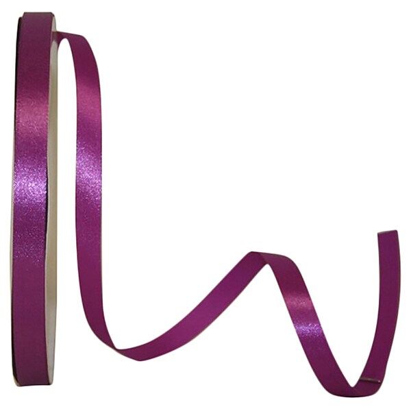 Florist Ribbons --- &#x215C; inch x 100 yards --- Satin / Acetate Supreme Cooler Ribbon -- Fuchsia Color