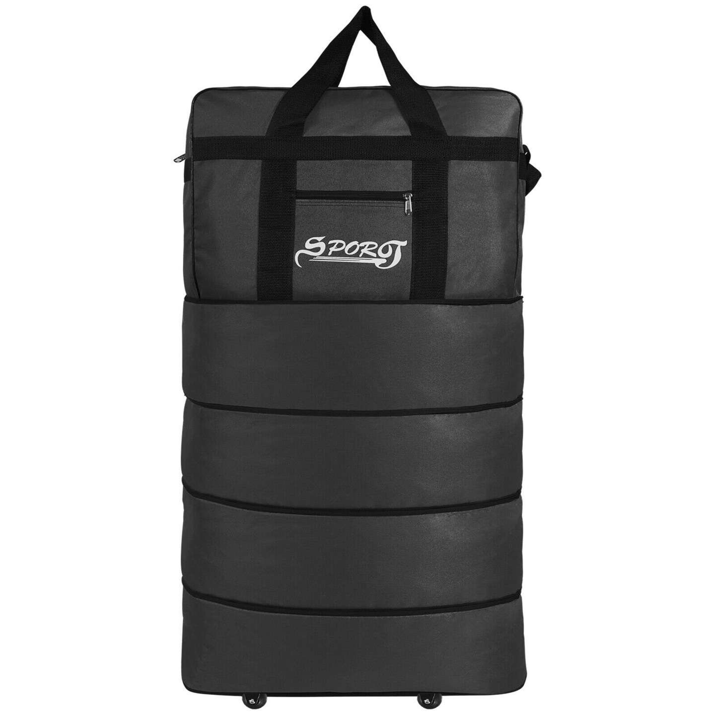 Expandable Wheeled Duffle Bag Foldable Rolling Luggage. | Michaels