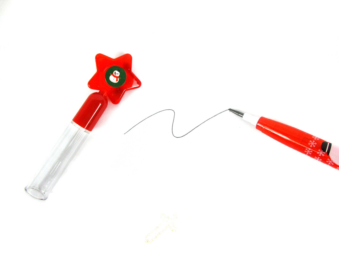 Christmas Stackable Point Pencils - Set of 6