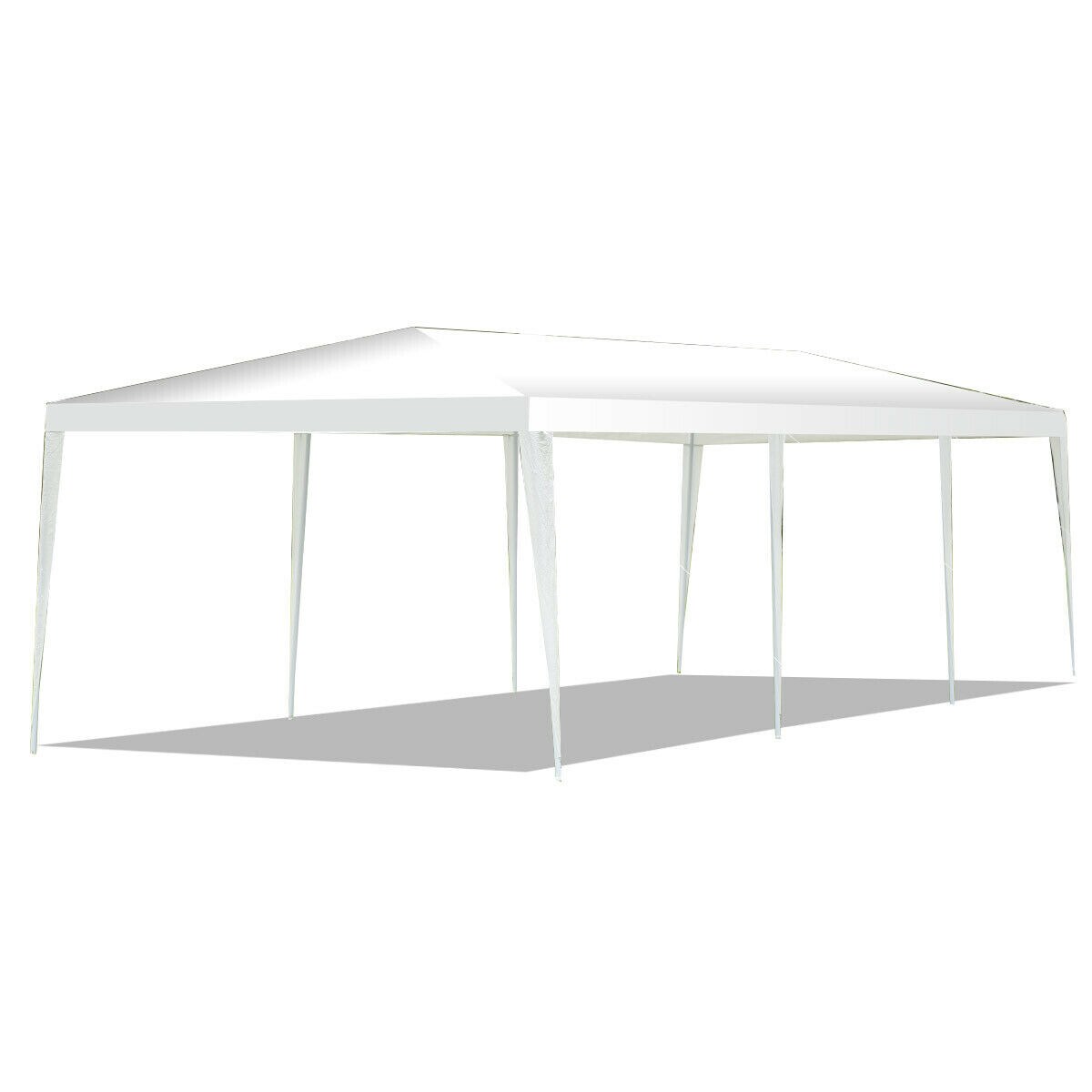 10&#x27; x 30&#x27; Waterproof Gazebo Canopy Tent with Connection Stakes and Wind Ropes