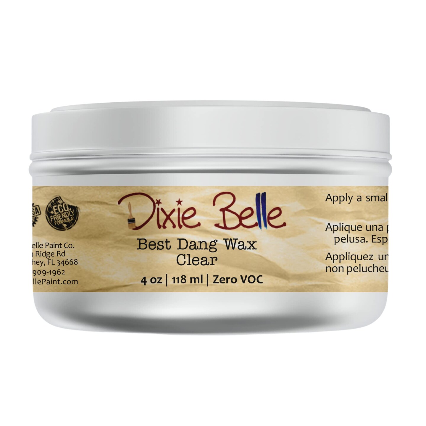 Best Dang Wax - Dixie Belle 4 oz / Clear