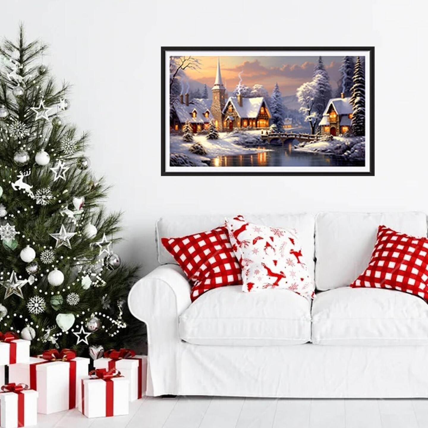 Winter DIY 5D Diamond Painting Kits