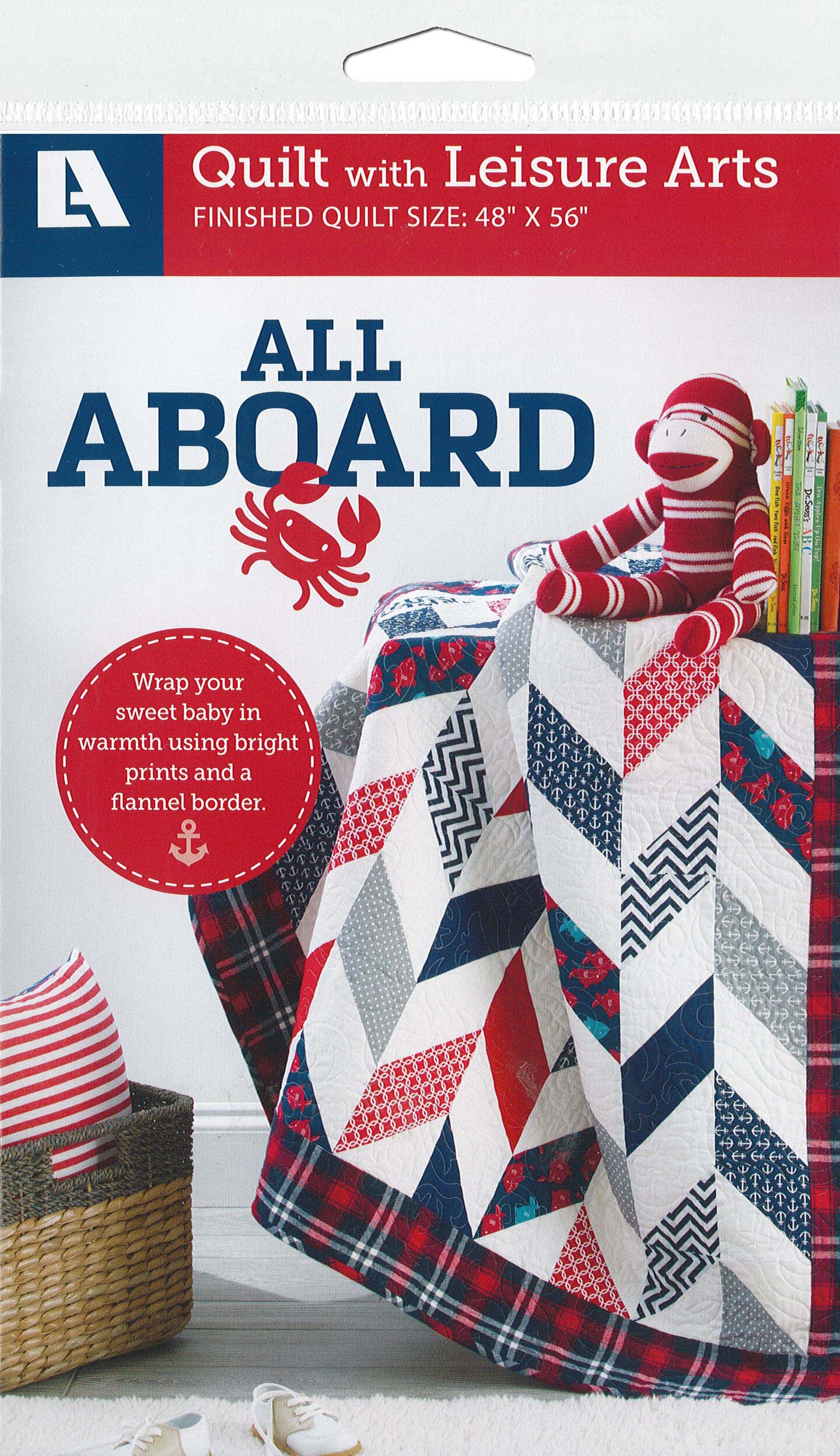 Leisure Arts All Aboard Quilt Quilting Pattern