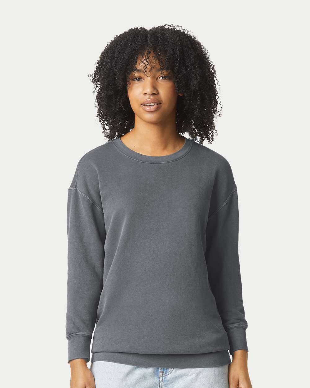 Comfort Colors&#xAE; Garment Dyed Lightweight Fleece Crewneck Sweatshirt