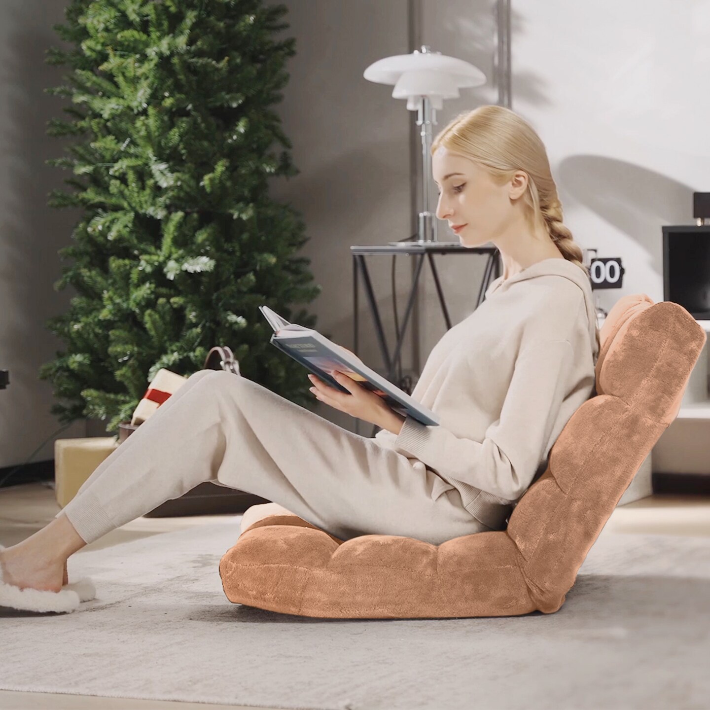 Adjustable 14 position Cushioned Floor Chair Michaels