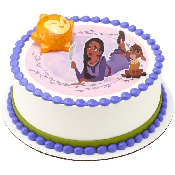 Disney&#x27;s Wish Shining Star DecoSet Cake Decoration