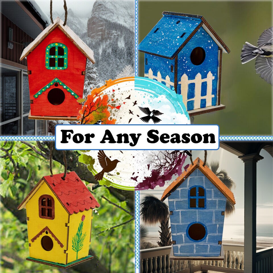 Birdhouse Homemade Wooden - Build Your Own Bird House.