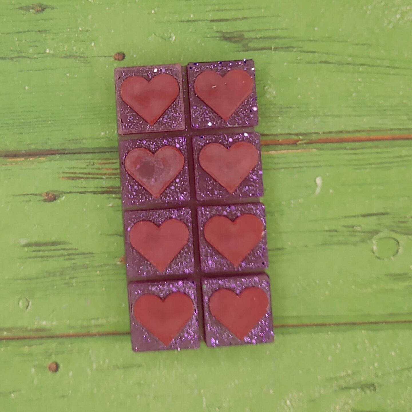 Hearts Chocolate Bar Silicone Mold