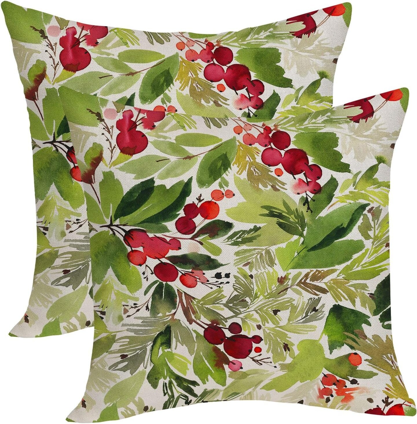 18 Inches Decorated Winter Christmas Pillow Covers