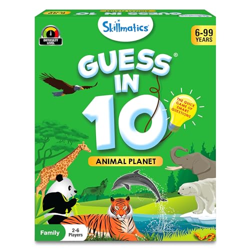 Skillmatics Card Game - Guess in 10 Animal Planet, Perfect for Boys, Girls,  Kids, and Families Who Love Toys, Board Games, Gifts for Ages 6, 7, 8, 9 |  Michaels