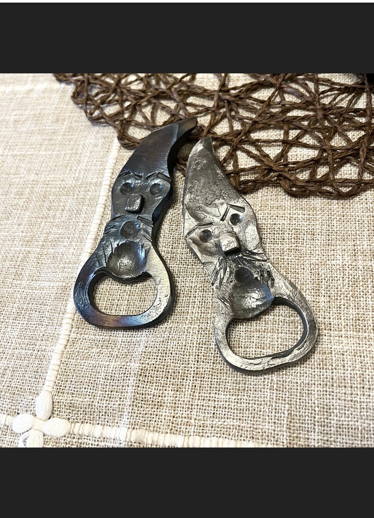 Hand-Forged Bottle Opener