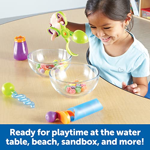 Learning Resources Sand &#x26; Water Fine Motor Set, Construction Toy, 4 Pieces, Ages 3+