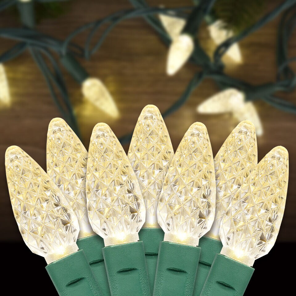 150 LED C5 Commercial Grade Christmas Light String.
