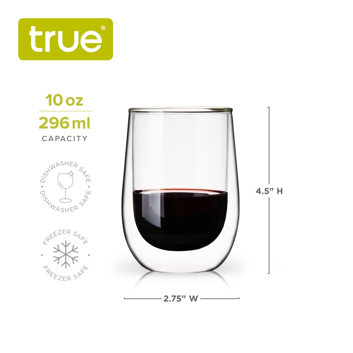 Double-Walled Wine Glasses: Elegant Temperature Control