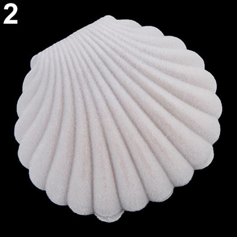 Generic Cute Sea Shell Earring Ring Necklace Display Storage Organizer Gift Jewelry Box