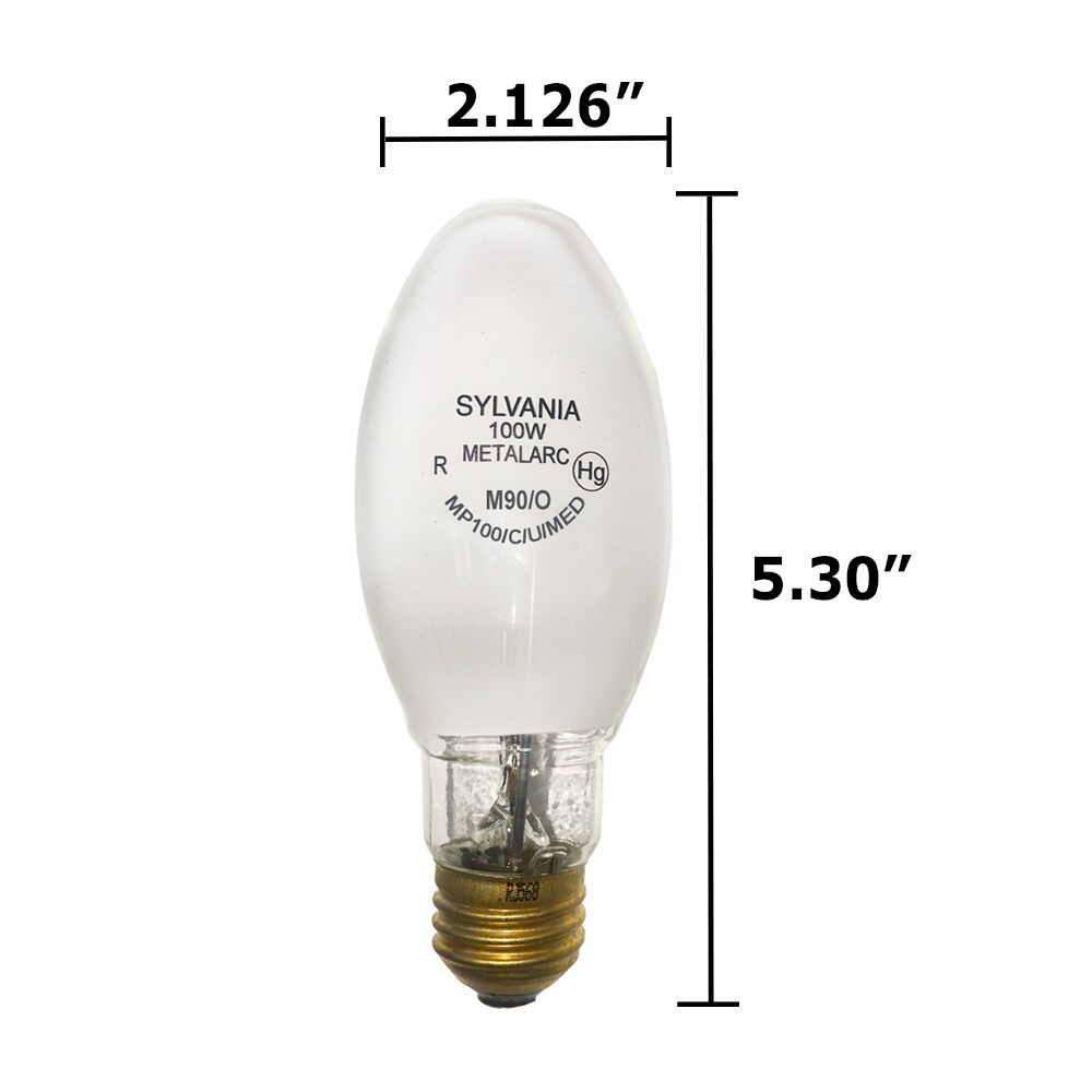 SYLVANIA 64418 - MP100/C/U/MED 100w M90/O Metalarc PRO-tech Metal Halide Lamp