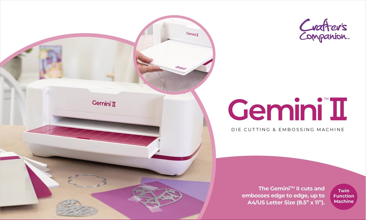 Gemini II Die-Cutting &#x26; Embossing Machine-US Version