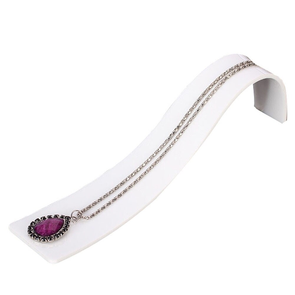 Acrylic Bracelet Holder Elegantly Displays Jewelry