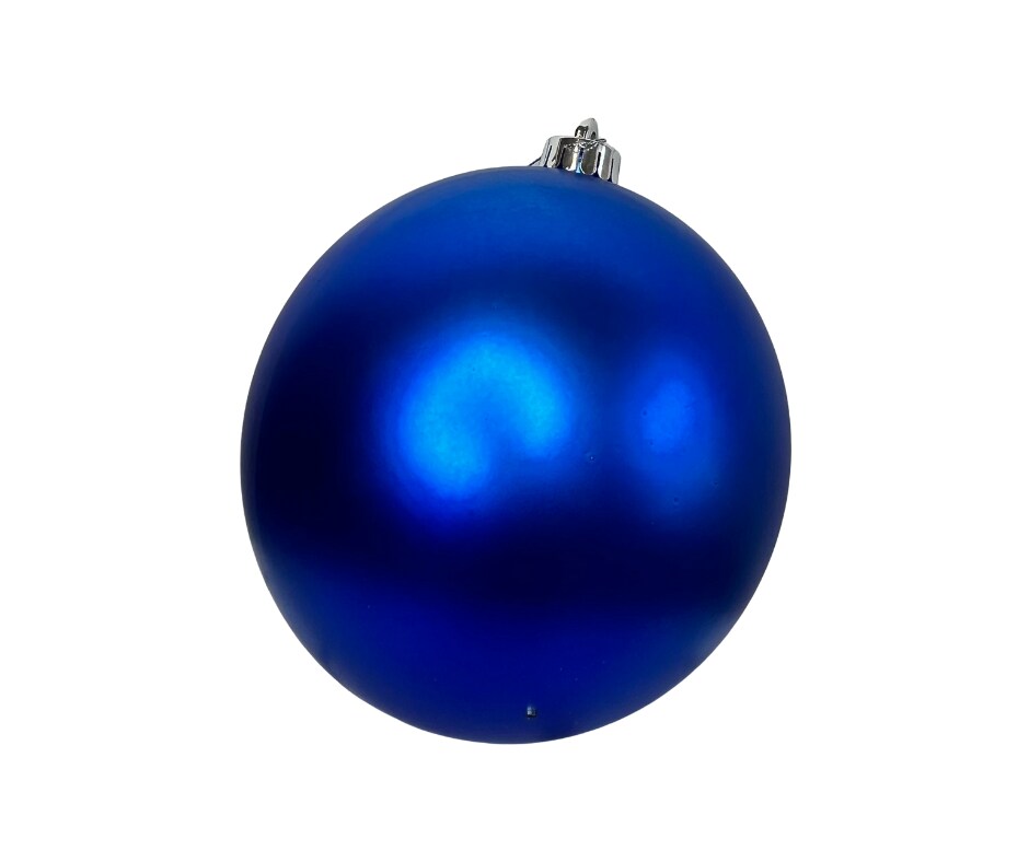 Gorgeous Matte Royal Blue Christmas Tree Ball Ornament - 150mm-XH100725