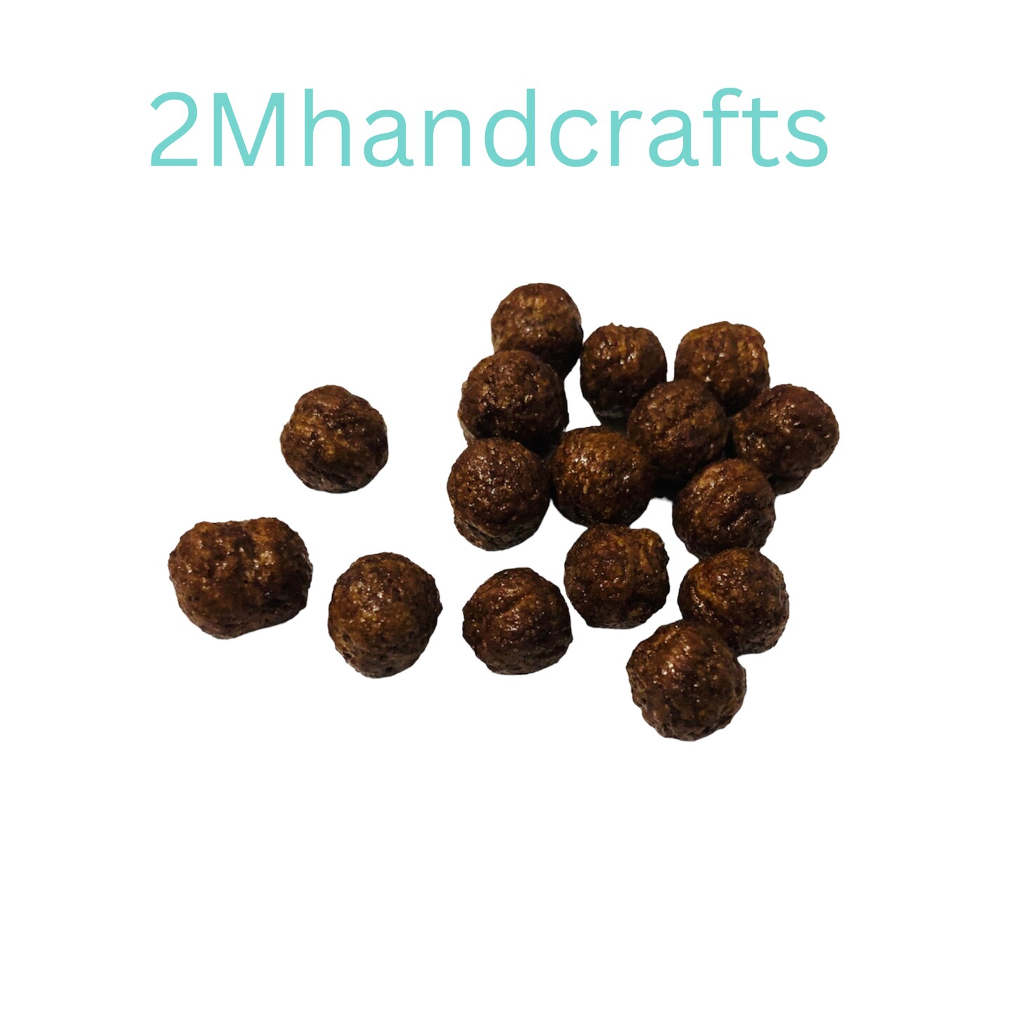 24pc Chocolate Coco Puffed Type Cereal Silicone Mold. For Resin| Wax| Candle Embeds| Soap Silicone Mold|| Not Food Grade