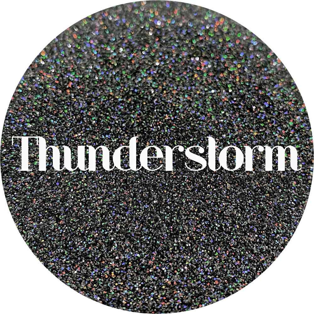 Polyester Glitter - Thunderstorm by Glitter Heart Co.&#x2122;
