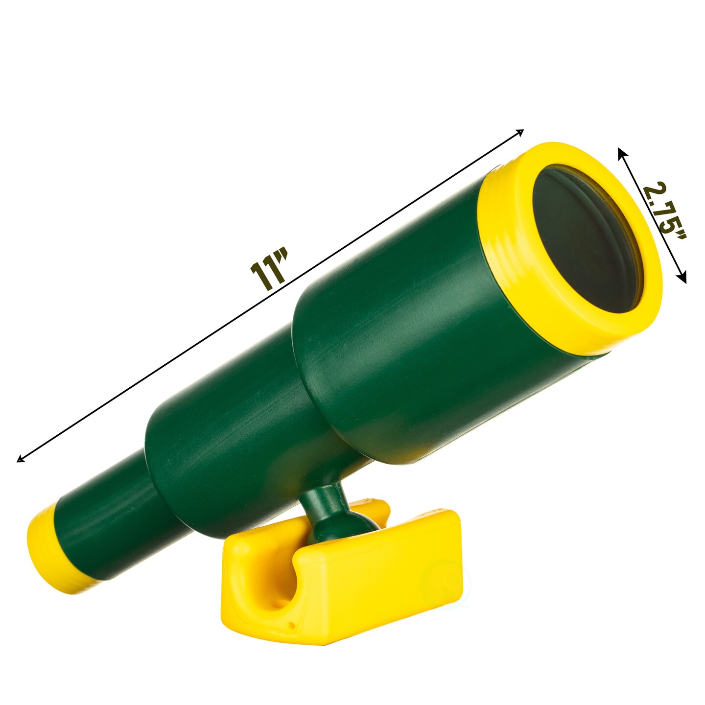 Green and Yellow Plastic Outdoor Gym Playground Pirate Ship Telescope, Treehouse Toy Accessories Binocular for Kids