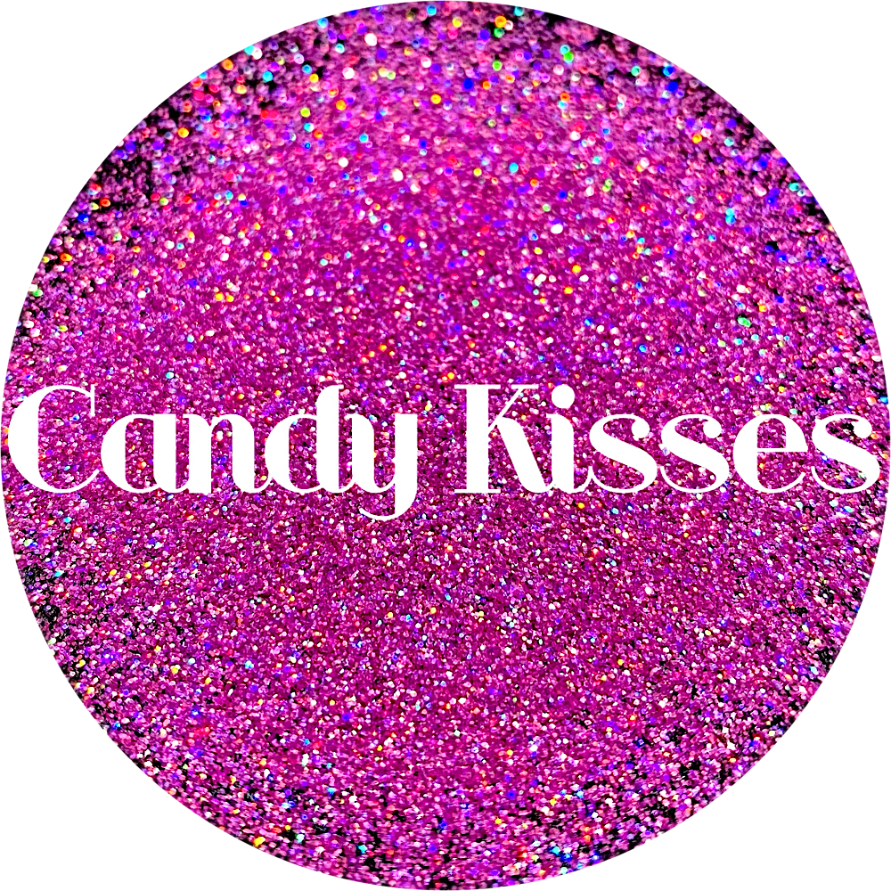 Polyester Glitter - Candy Kisses by Glitter Heart Co.&#x2122;