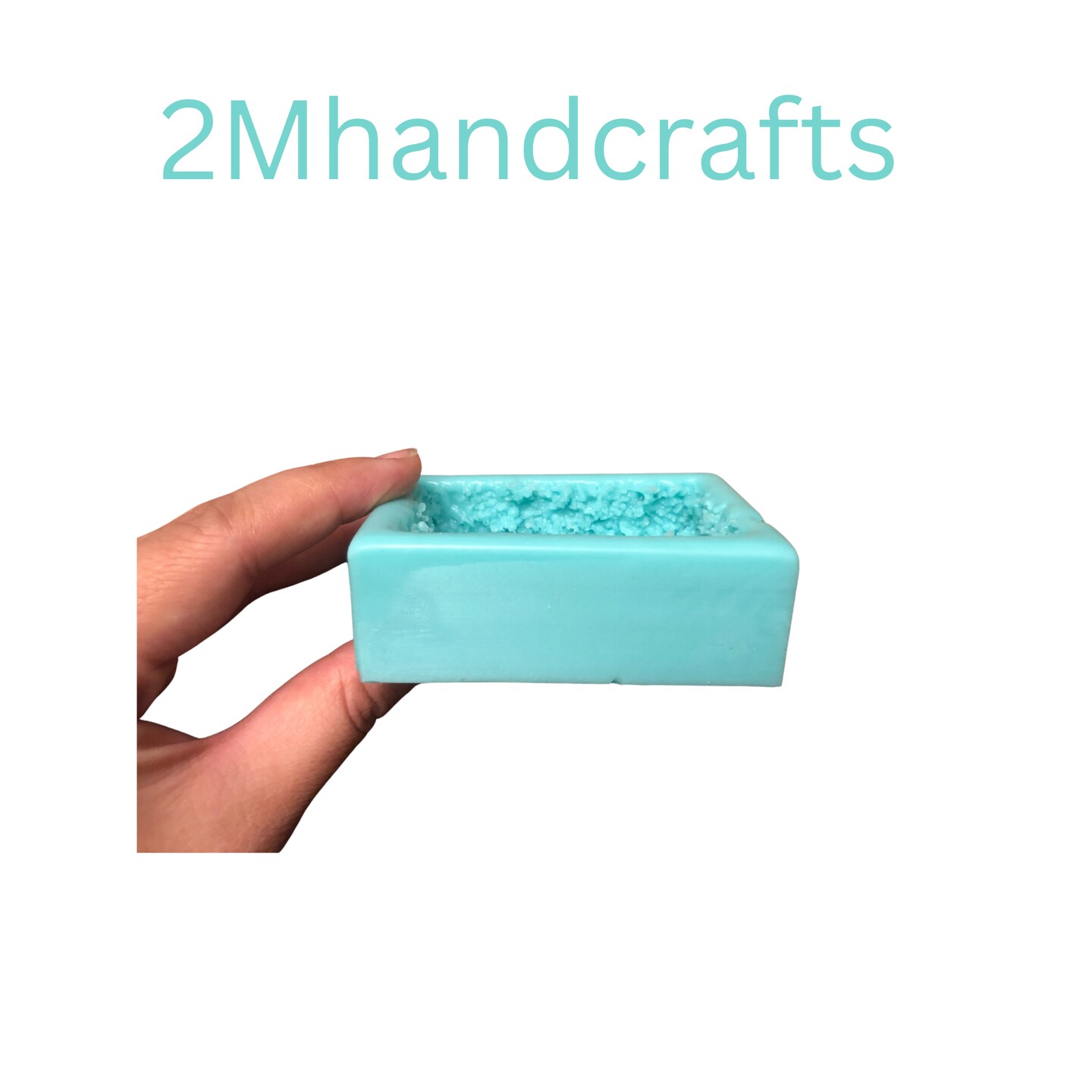 1pc Realistic Rice Puff Square Shape Silicone Mold| Dessert Shape Silicone Mold| Soap| Candle | Mold for Wax| Mold for Resin| Not Food Grade