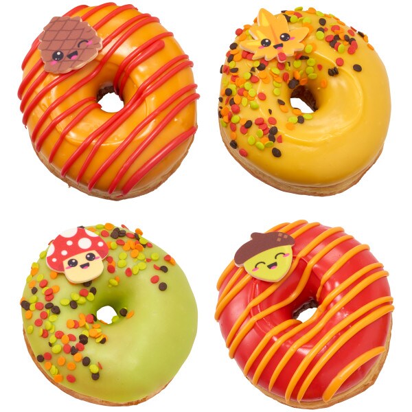 Fall Cuties Sweet D&#xE9;cor&#xAE; Edible Decorations 12ct