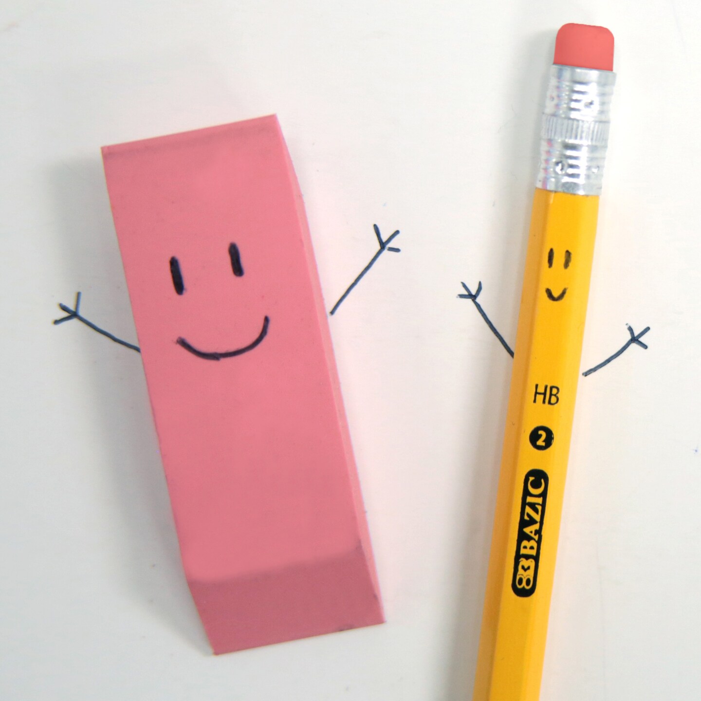 BAZIC Yellow Pencil #2 Pre-Sharpened (12/Pack)