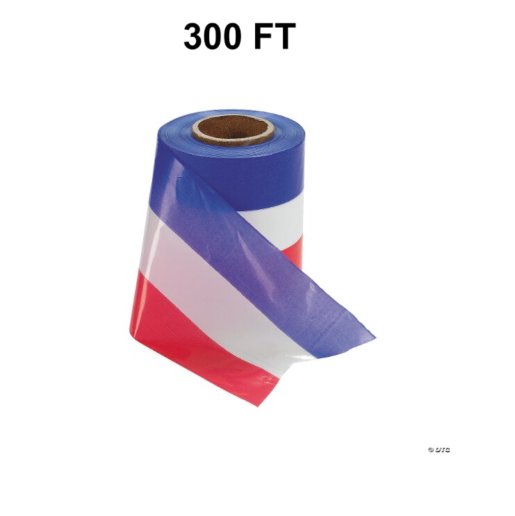 Plastic Patriotic Ribbon