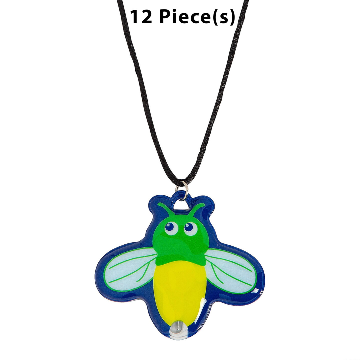 Light-Up Firefly Necklaces - 12 Pc.