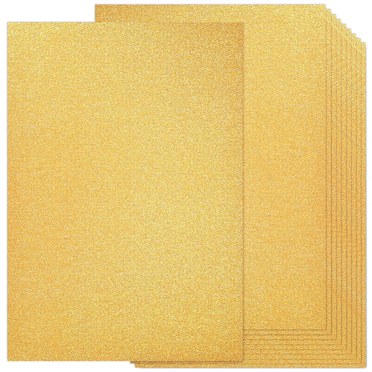 Glitter Paper Cardstock,20 Sheets Silver Gold Glitter Cardstock A4 Size 250gms Craft Paper Christmas Cardstock Christmas Gift Wrapping For Card Making Scrapbooking DIY Visit the VGOODALL Store