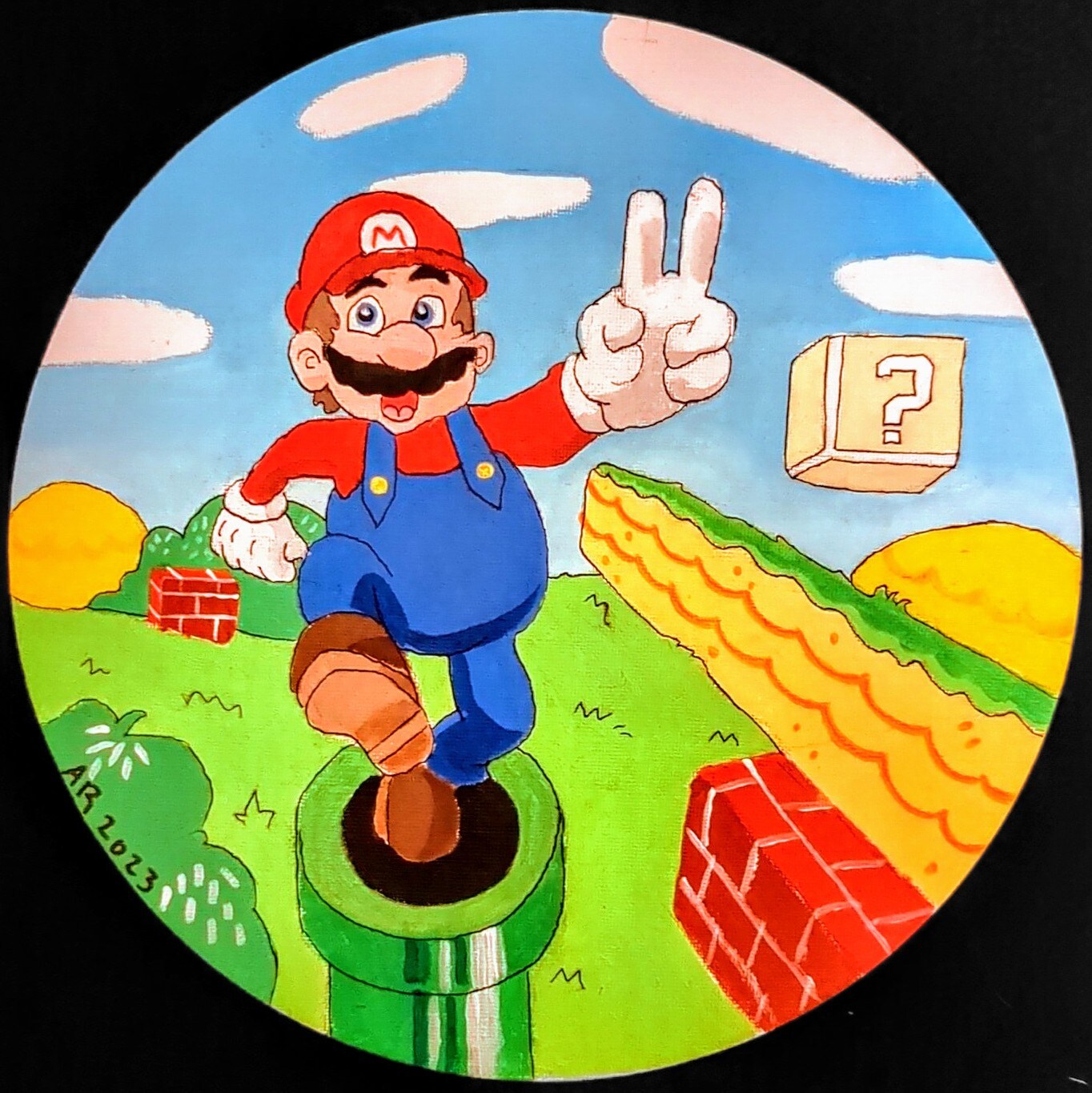 Canvas Art Super fashion Mario