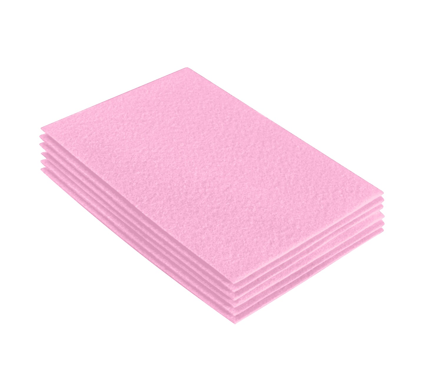 Baby Pink Felt Material Acrylic Felt Material 1.6mm Thick