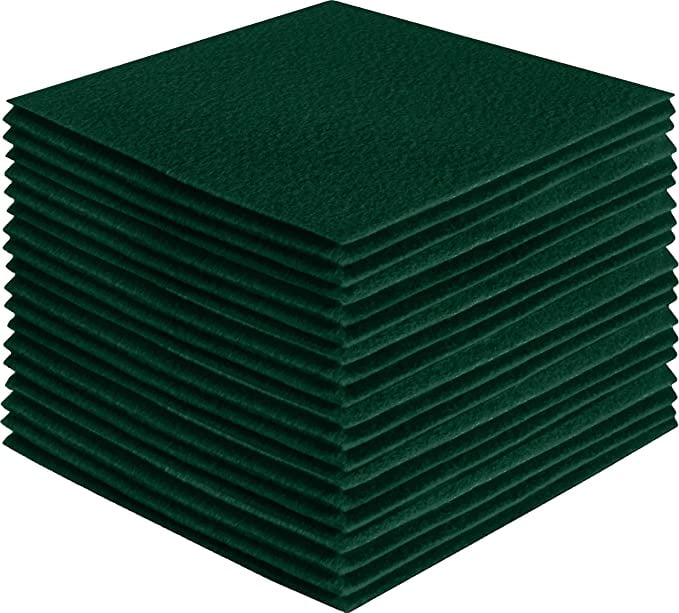 4&#x22; x 4&#x22; Acrylic Felt Sheets by FabricLA