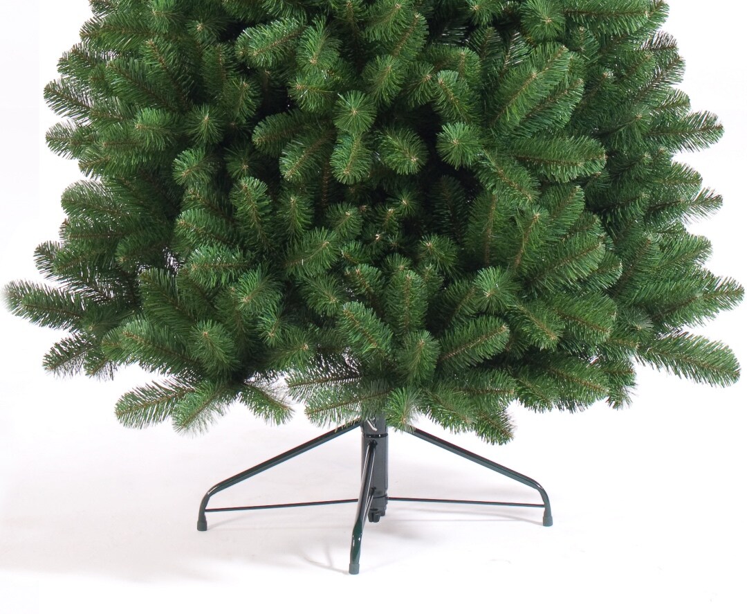 Prelit Artificial Christmas - Tree Half Tree Clear LED (7’) - HOLIDAY TREE