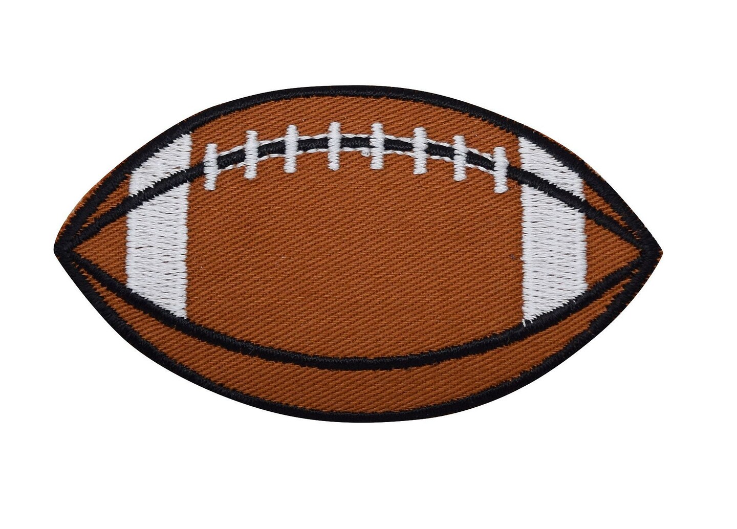 3-1/2&#x22; Football, Sports, Embroidered, Iron on Patch