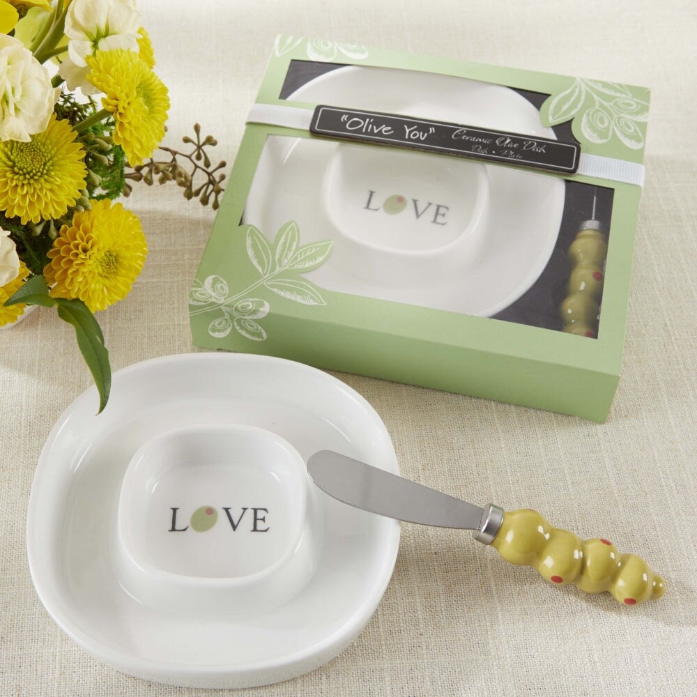 Olive You Olive Tray &#x26; Spreader
