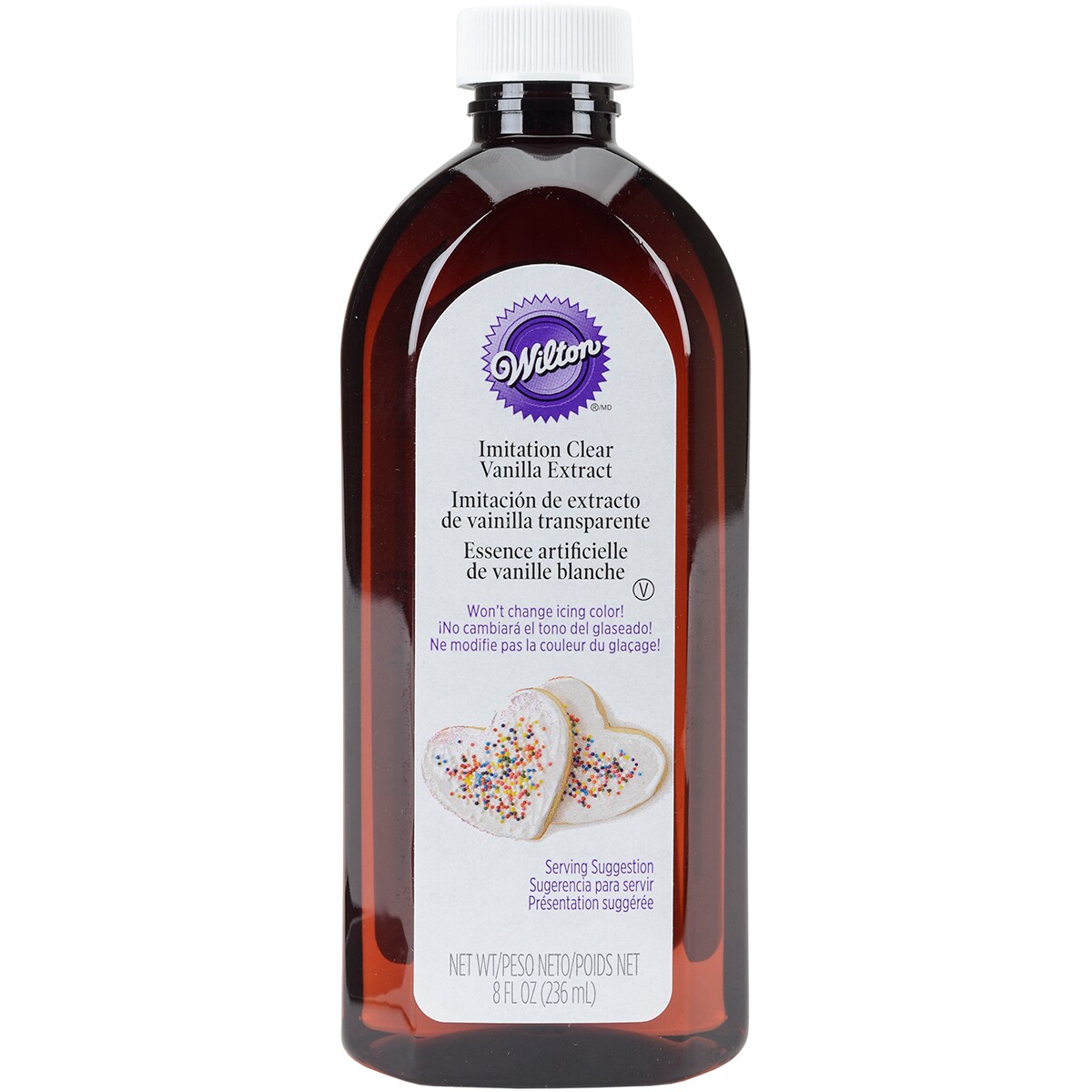 Wilton Clear Vanilla Extract-8oz