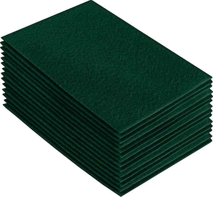 Green Felt Sheets 9 x 12