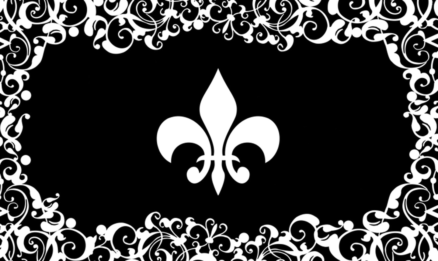 Fleur De Lis Door Mat (18 x 30&#x22;)