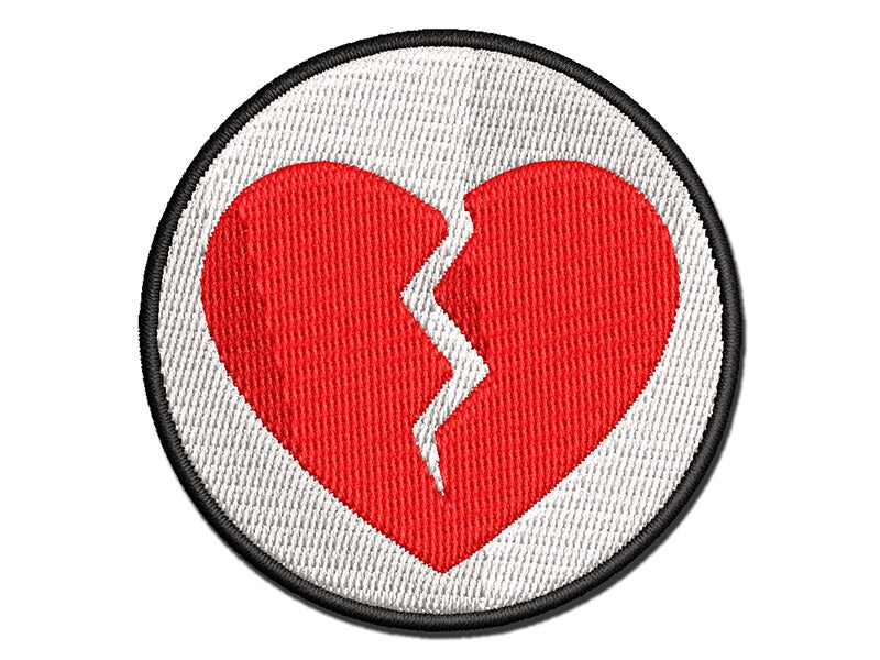 Embroidered Small Red Love Heart Iron on Sew on Patch – PATCHERS
