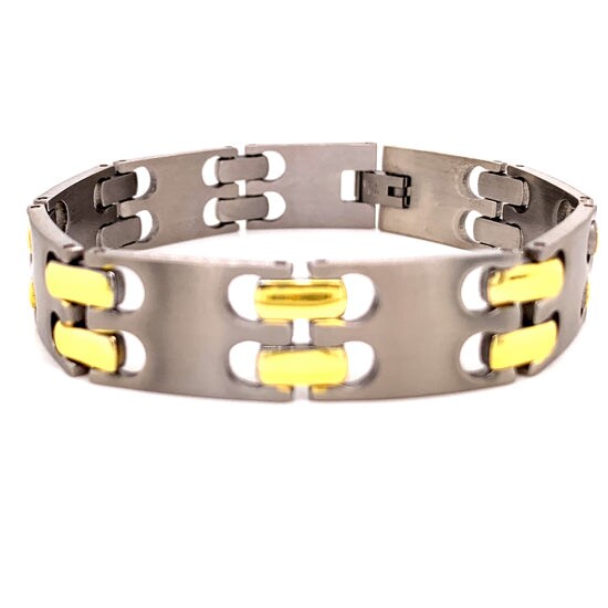 Gold & Stainless Steel Bracelet Michaels