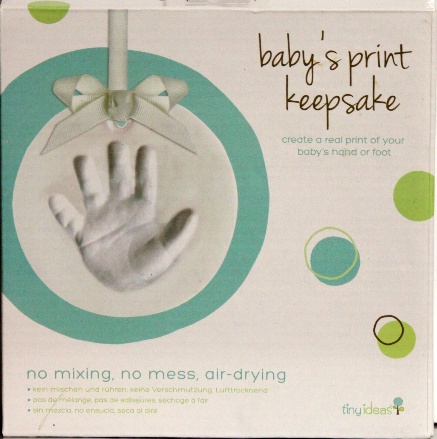 Baby&#x27;s Print Keepsake Ornament
