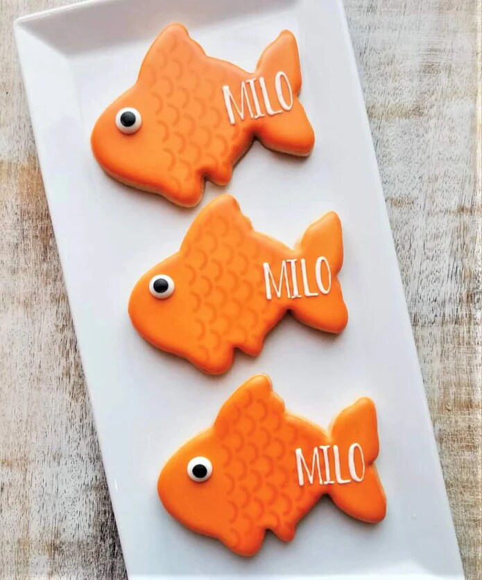 Ann Clark Cute Goldfish Cookie Cutter, 4&#x22;