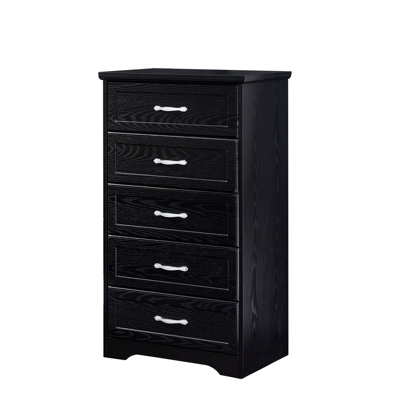 5 Tier Bedroom Chest of Drawers, Dresser with Drawers, Clothes Organizer -Metal Pulls