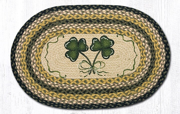 Earth Rugs Bear Timbers Braided Jute Rug